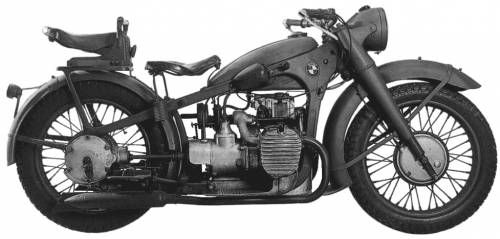 BMW R12 Army (1938)