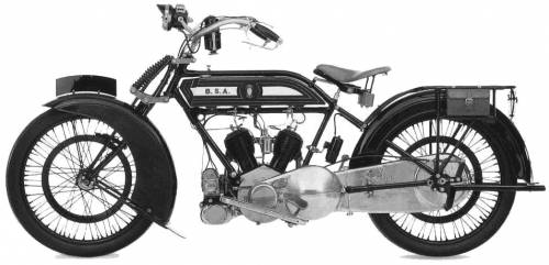 BSA model E (1920)