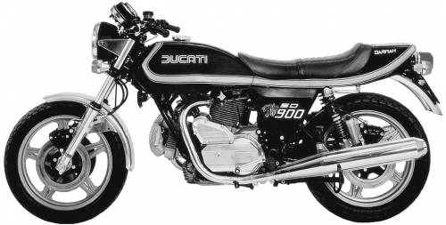 Ducati 900 SD Darmah (1979)
