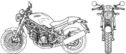 Ducati Monster 400 (2001)
