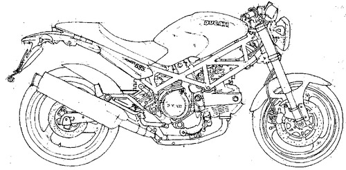 Ducati Monster 695D (2007)