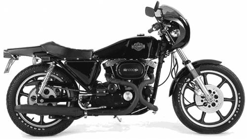 Harley-Davidson 998 XLCR (1976)