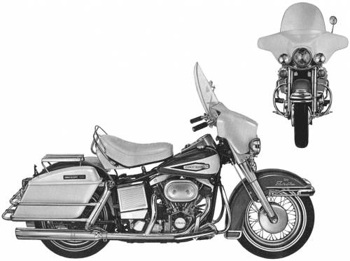 Harley-Davidson FLH1200 ElectraGlide (1970)