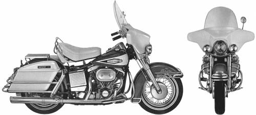 Harley-Davidson FLH 1200 Electra Glide (1970)
