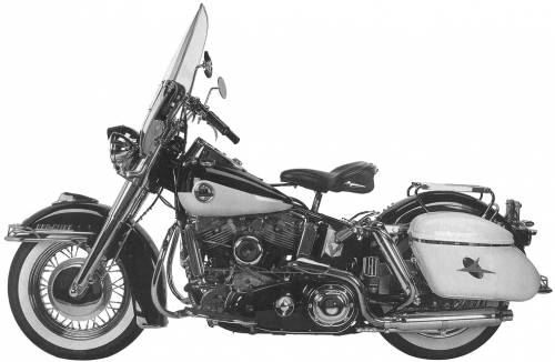 Harley-Davidson FLH DuoGlide (1958)