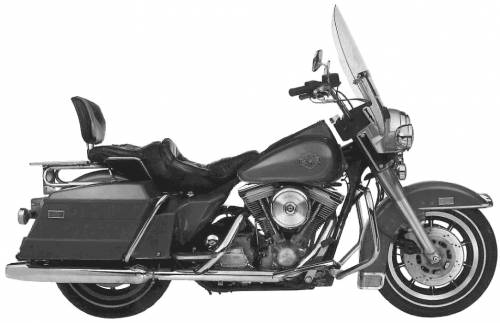 Harley-Davidson FLHS ElectraGlide (1988)