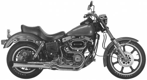 Harley-Davidson FXS (1977)