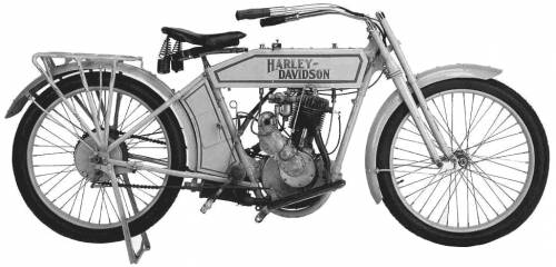 Harley-Davidson model10B (1914)