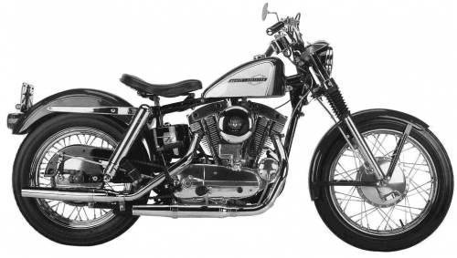 Harley-Davidson XLCH (1964)