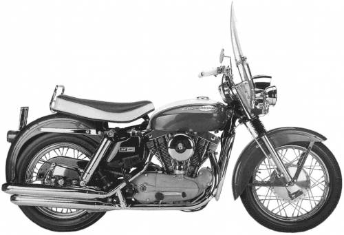 Harley-Davidson XLH (1965)