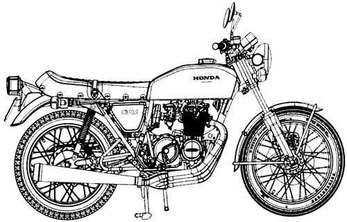Honda CB400 Four-I-II (1976)