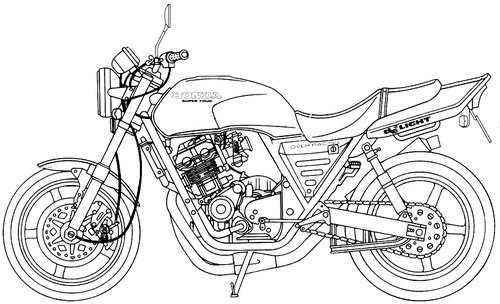 Honda CB400SF Custom (1992)
