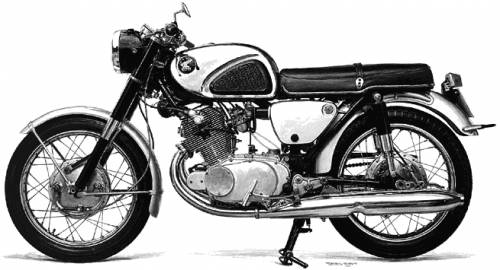 Honda CB72 Dream Super Sports (1969)