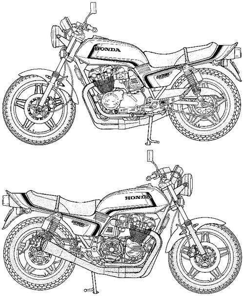 Honda CB750F Custom (1979)