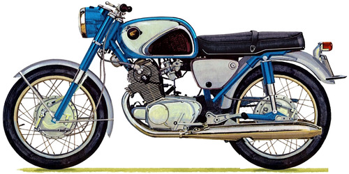Honda CB77 Super Hawk (1967)