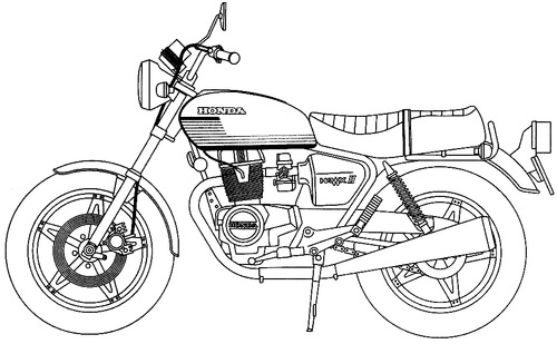 Honda CB 400T Hawk II (1977)