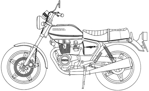 Honda CB 400T Hawk II (1978)