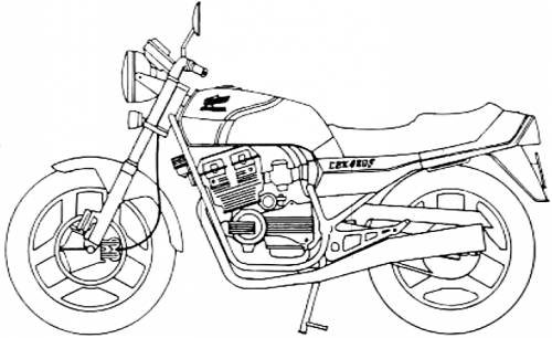 Honda CBX400F