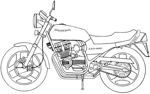 Honda CBX400F (1981)