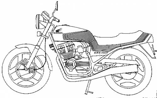Honda CBX400F II