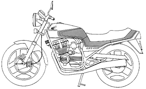 Honda CBX400F II