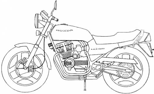 Honda CBX400F Moriwaki Custom