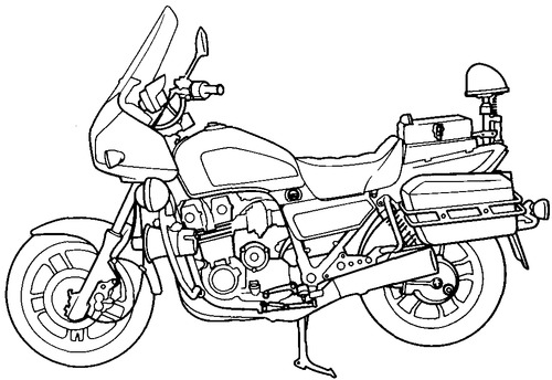 Honda CBX 750P (1997)