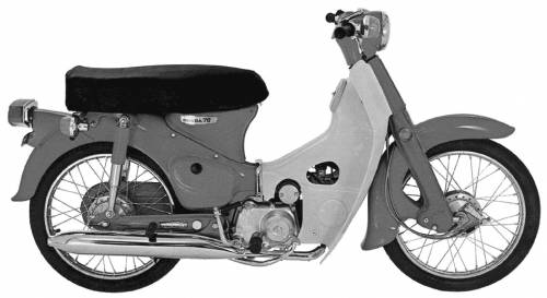 Honda CM70 (1970)
