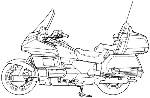 Honda Goldwing GL1500 (1989)