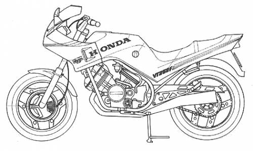 Honda VT250F