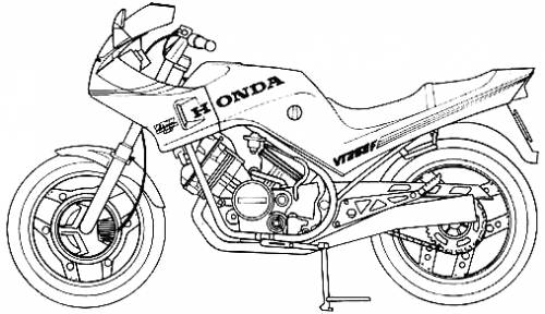 Honda VT300 F