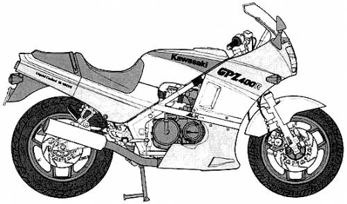 Kawasaki GPZ400R (1985)