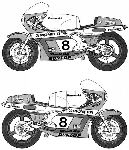Kawasaki KR500 GP Racer