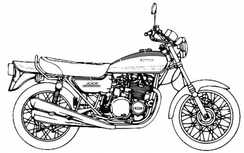 Kawasaki Z1 900 Super 4