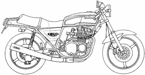 Kawasaki Z750FX Custom (1979)