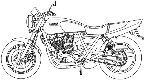 Yamaha XJR400S (1994)