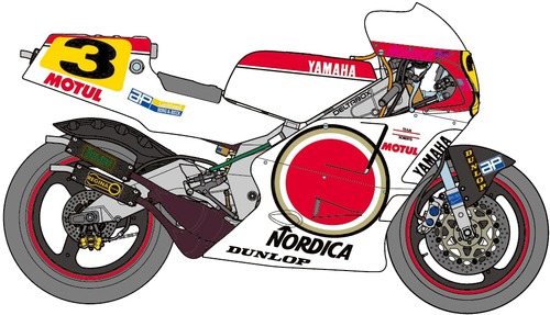 Yamaha YZR500 Team Lucky Strike (1989)