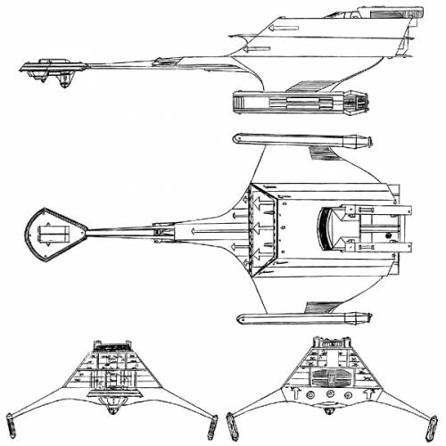 K'Pliahk 'Carrier of Great Burden' (K-1) (Fighter Transport)