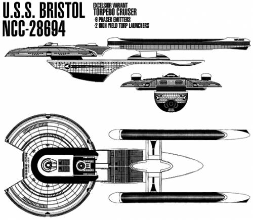Bristol (NCC-28694) (Torpedo Cruiser)