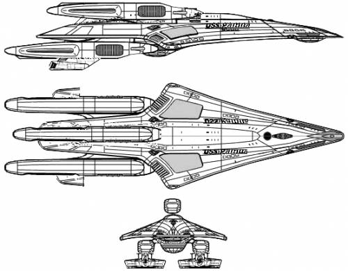 Gamma (NX-10000) (High-speed Timeship)