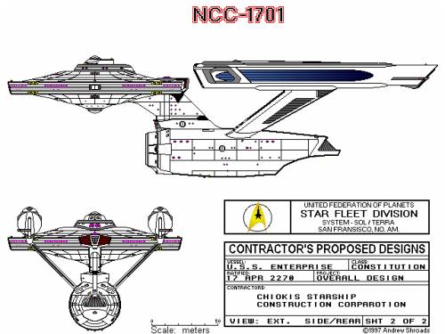NCC 1701 B