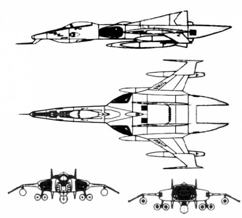 Cosmo Tiger Type I (Fighter)