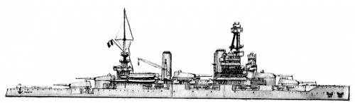 MNF Bretagne (Battleship) (1940)