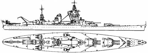 MNF Dunkerque (Battleship) (1938)