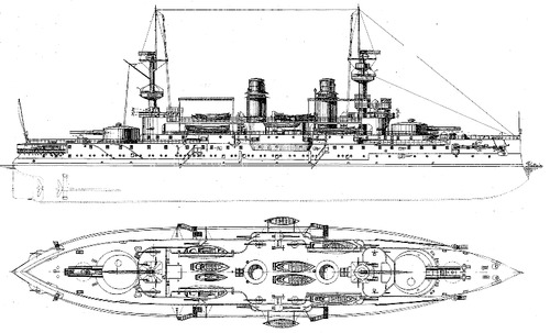 NMF Gaulois 1914 [Battleship]