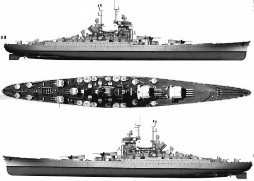 NMF Jean Bart (Battleship) (1955)
