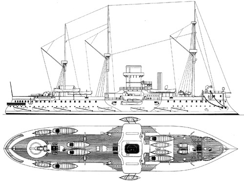 NMF Redoutable 1881 [Battleship]