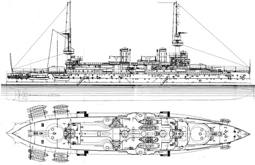 NMF Suffren 1914 [Battleship]