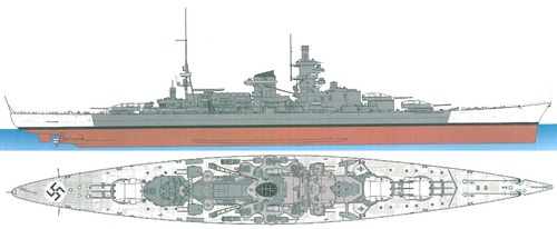 DKM Scharnhorst 1943 [Battleship]