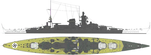 DKM Scharnhorst 1943 [Battleship]